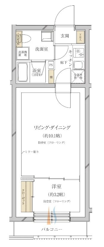 サウンドプルーフステージ桜新町 間取り