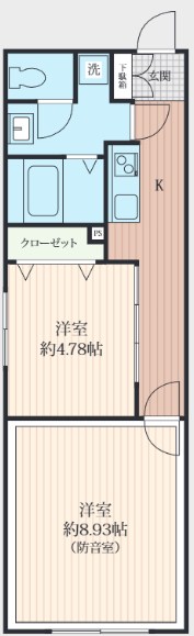 ラシクラス新宿中井 間取り