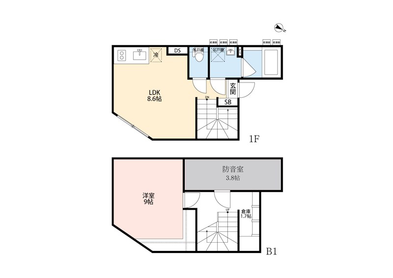 オークレスト下目黒 間取り