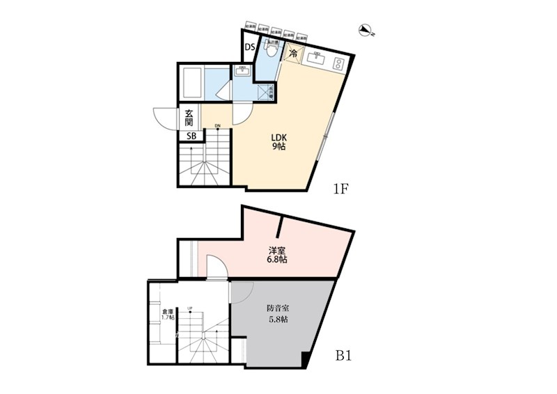 オークレスト下目黒 間取り