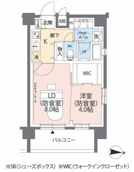 ミュージション墨田両国　24時間演奏可　4駅3路線利用可 間取り
