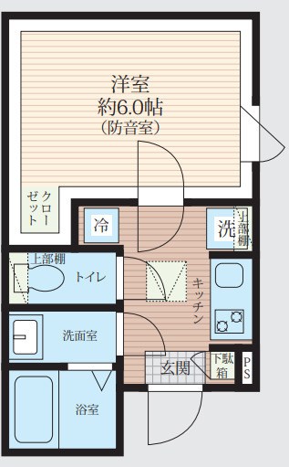 Soie　Sound新松戸 間取り