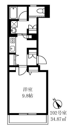 エレガンス十条 間取り