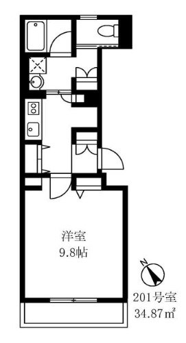 エレガンス十条 間取り