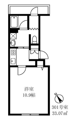 エレガンス十条 間取り