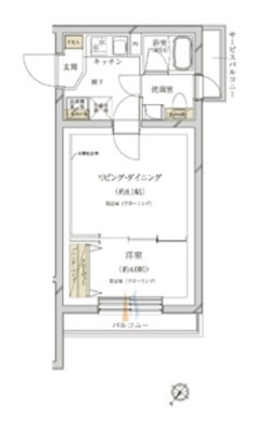 サウンドプルーフステージ駒沢大学 間取り