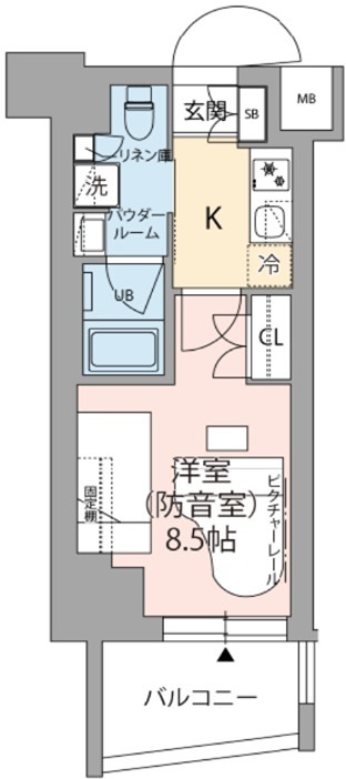 ミュージションプラス中村橋 間取り