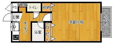 アメニティー竹村 間取り