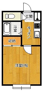 ハウスアライⅠ 間取り