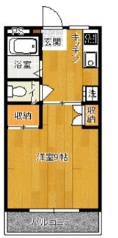 グリーンハイツ上原　A 間取り