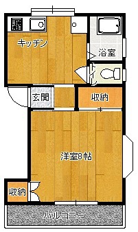 MMKコーポA 間取り