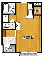 シャイニー蟻ヶ崎 間取り