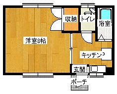 シャンブレットコマツ 間取り