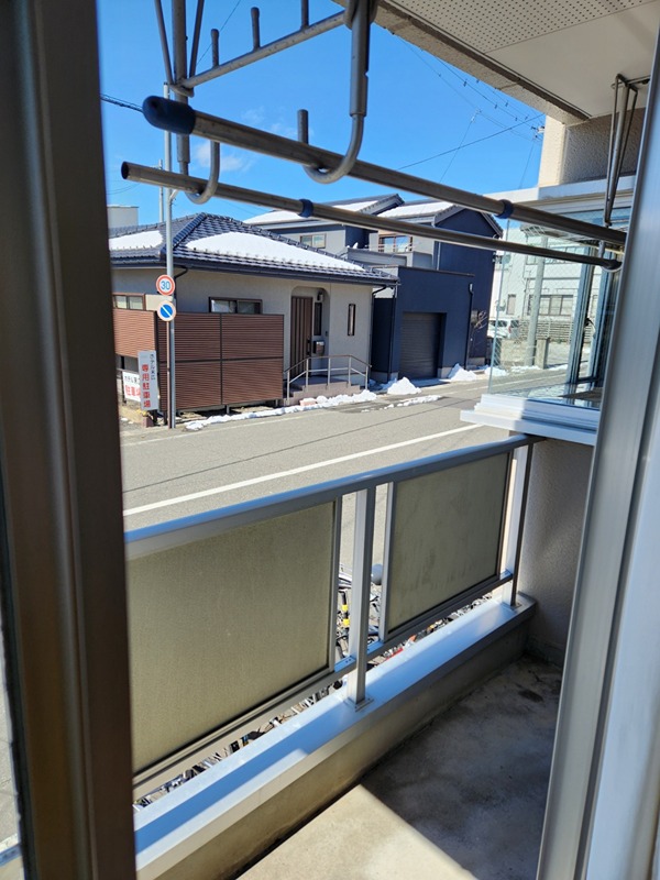 ハイツヨコタ ベランダ