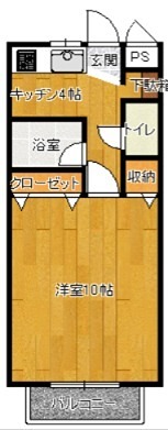 アメニティー竹村 間取り