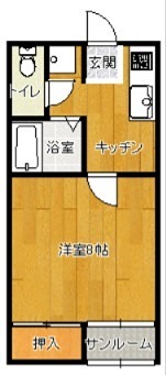 ハウスアライⅢ 間取り
