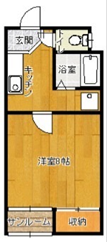 ハウスアライⅡ　 間取り