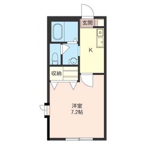 ファステ 203号室 間取り