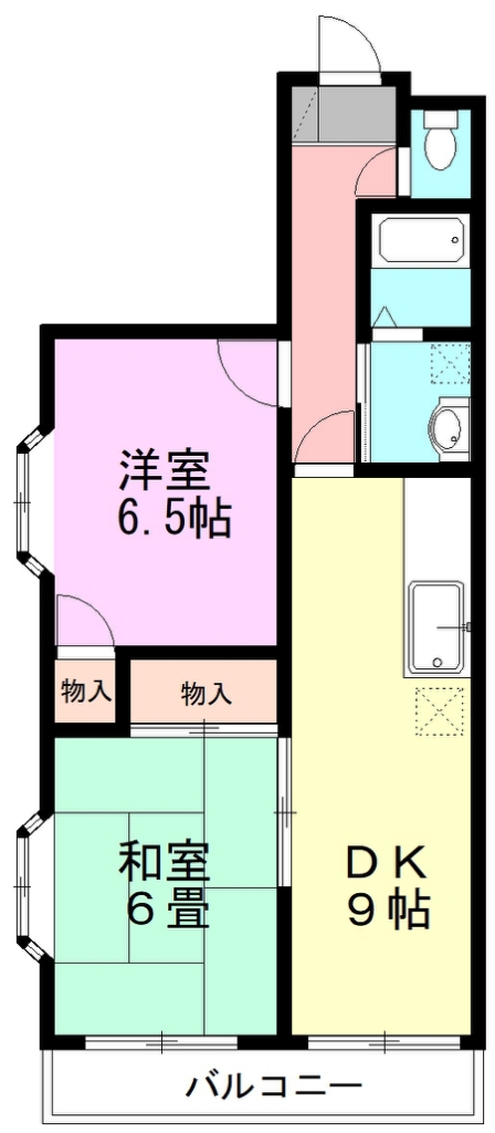 ワイズハイツ 101号室 間取り