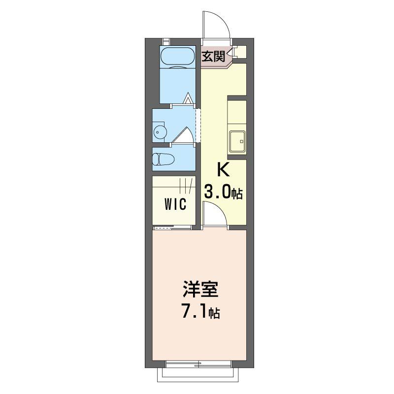 アークヒルズ 205号室 間取り