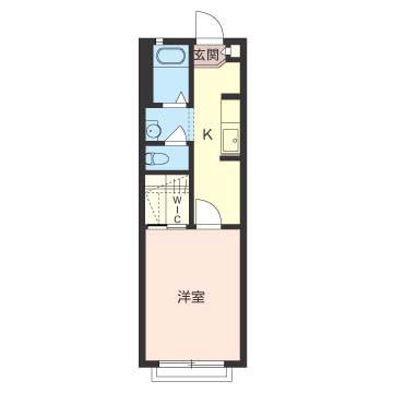 アークヒルズ 203号室 間取り