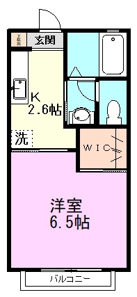 パストラルコートⅤ 203号室 間取り