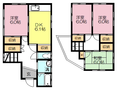 勝田台北戸建 間取り