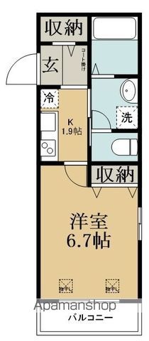 アンベリール勝田台 間取り