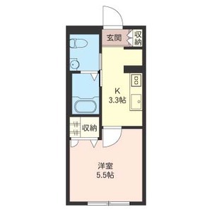 ＭＩＯ八千代 102号室 間取り