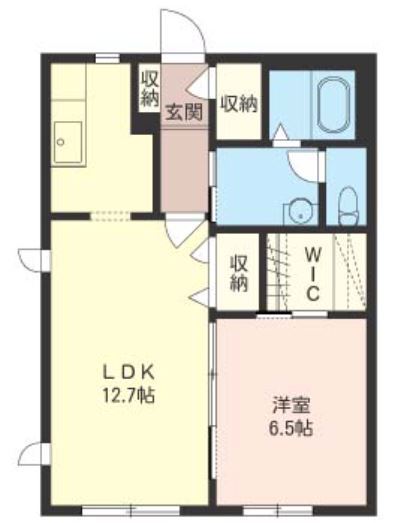 ソレイユ大和田 105号室 間取り