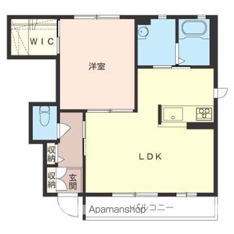 ケアロハ 102号室 間取り