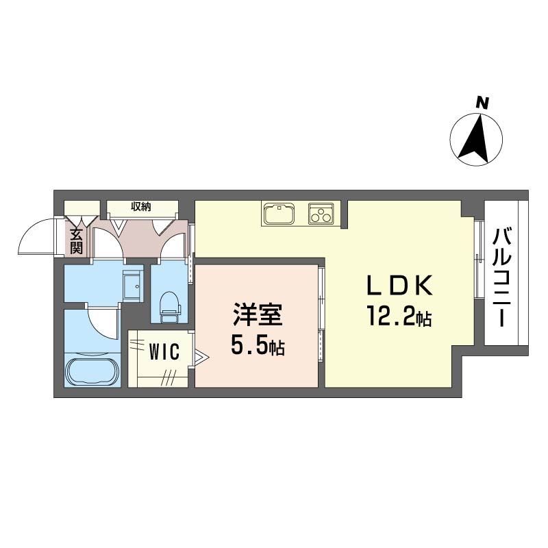 ブリッランテ八千代台 103号室 間取り