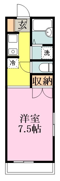 パークハウス 205号室 間取り