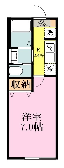 ノアール八千代台 103号室 間取り