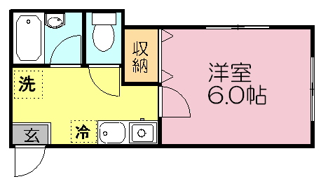 アークメゾン上志津 103号室 間取り
