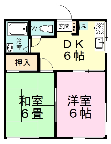 パークハウス 101号室 間取り