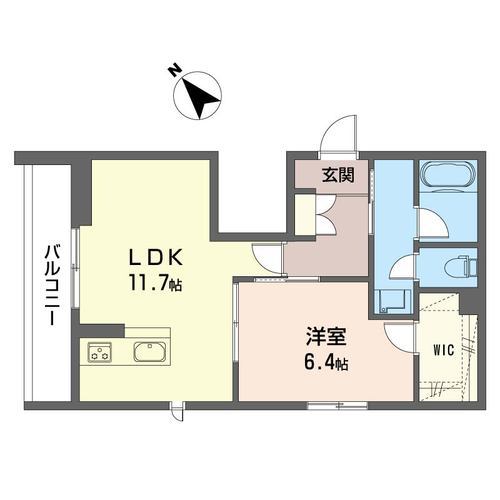 リラフォート薬円台 203号室 間取り