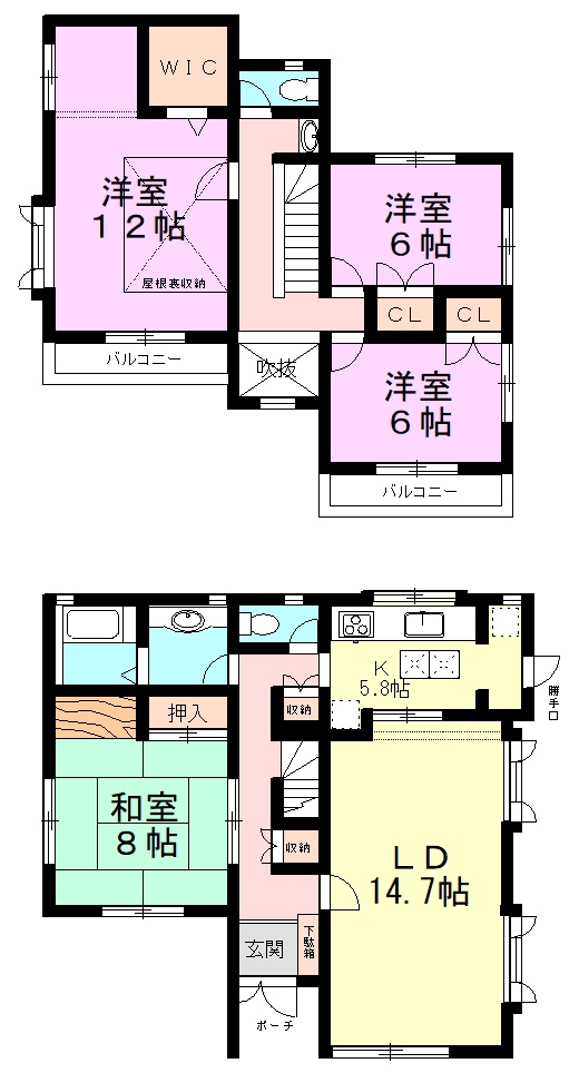 村上邸 間取り