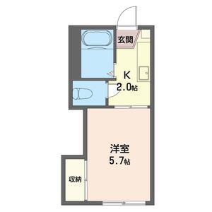 ドエル習志野 103号室 間取り
