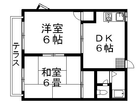 リージェントコート 0106号室 間取り
