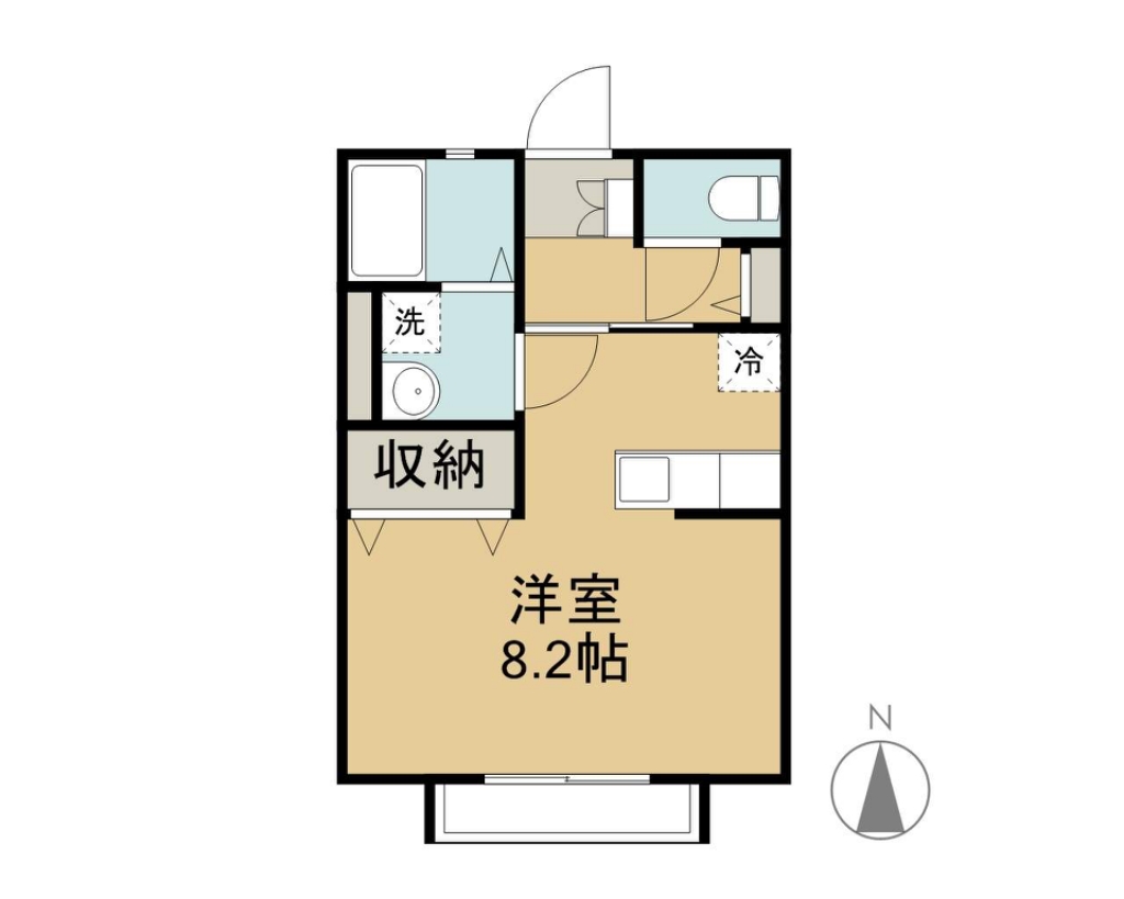 モーゲンコラージュ 202号室 間取り