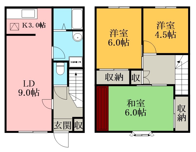 クレッセントハウスＡ館 102号室 間取り