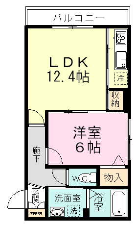 ＥｉｋｏⅡ 303号室 間取り