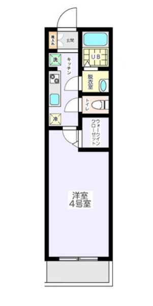 ＳパレスⅡ 204号室 間取り