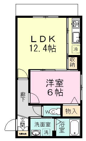 ＥｉｋｏⅡ 103号室 間取り