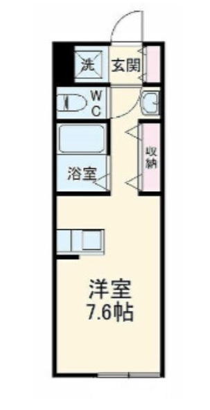 サラビアンカ東習志野 104号室 間取り