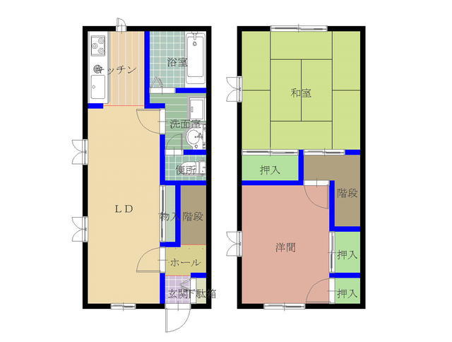 クレール２９Ａ 101号室 間取り
