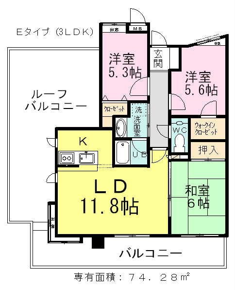 ラ・フォレ２１ 407号室 間取り