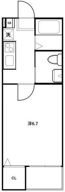 グレイス八千代台 202号室 間取り