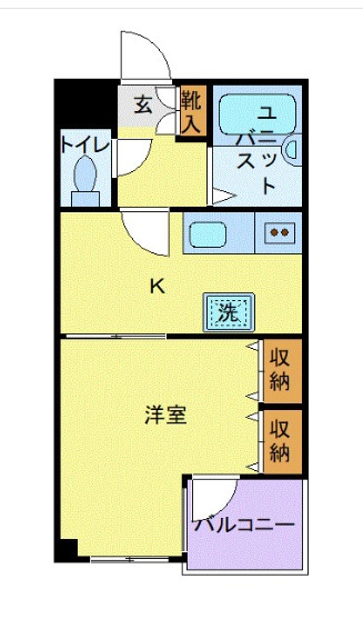 セントビック津田沼 203号室 間取り